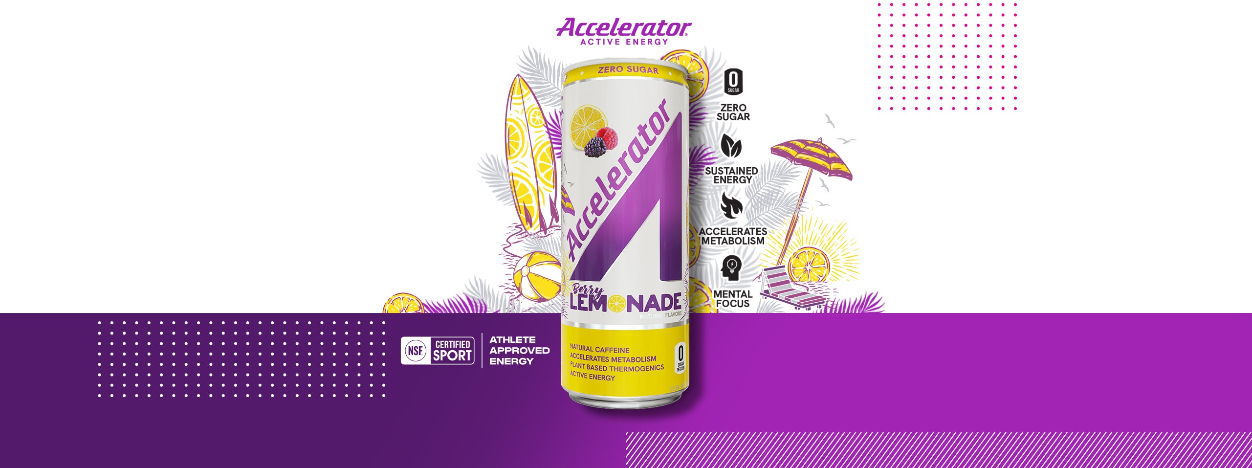 Lemonade Active Berry Lemonade – Accelerator Active Energy