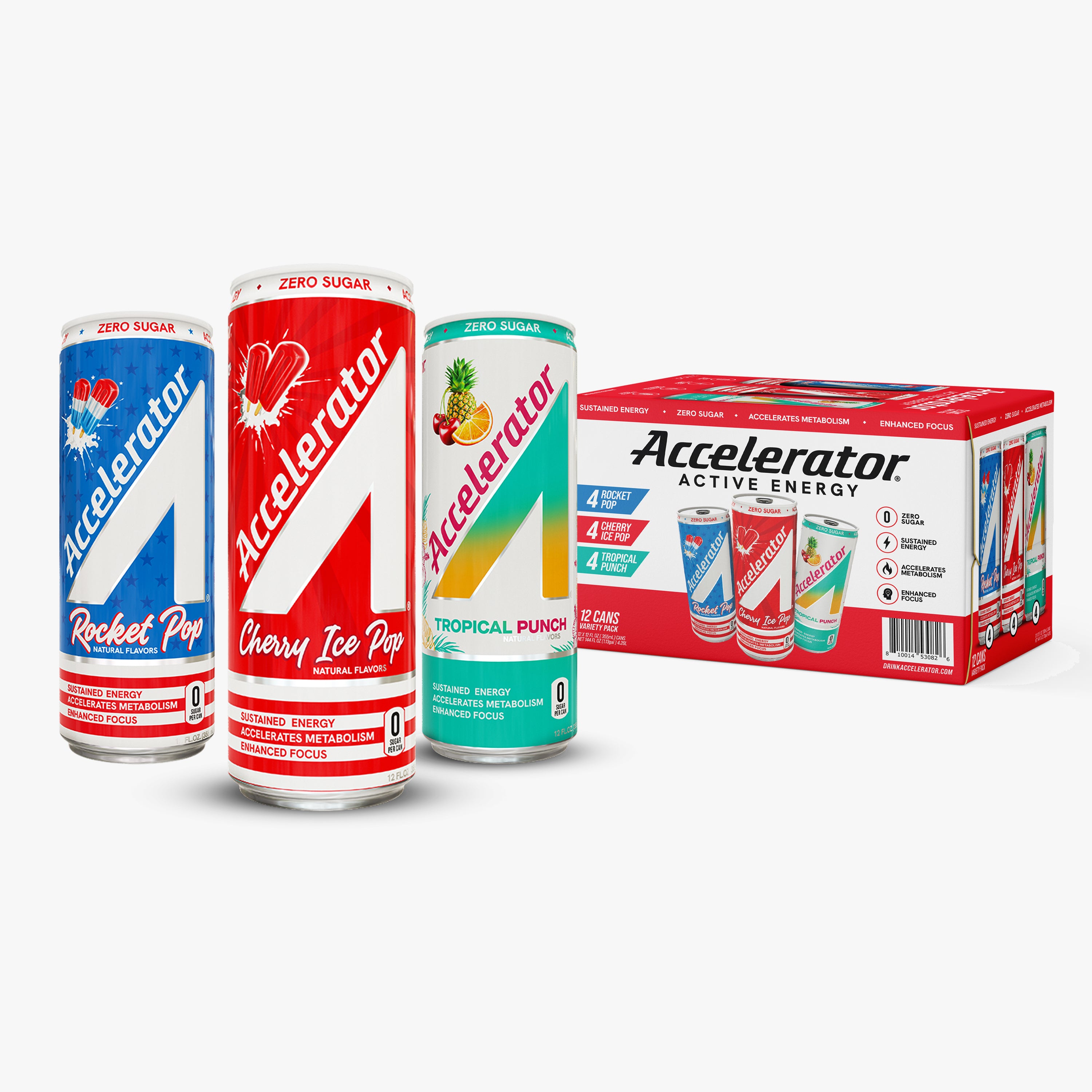 Products page – Accelerator Active Energy