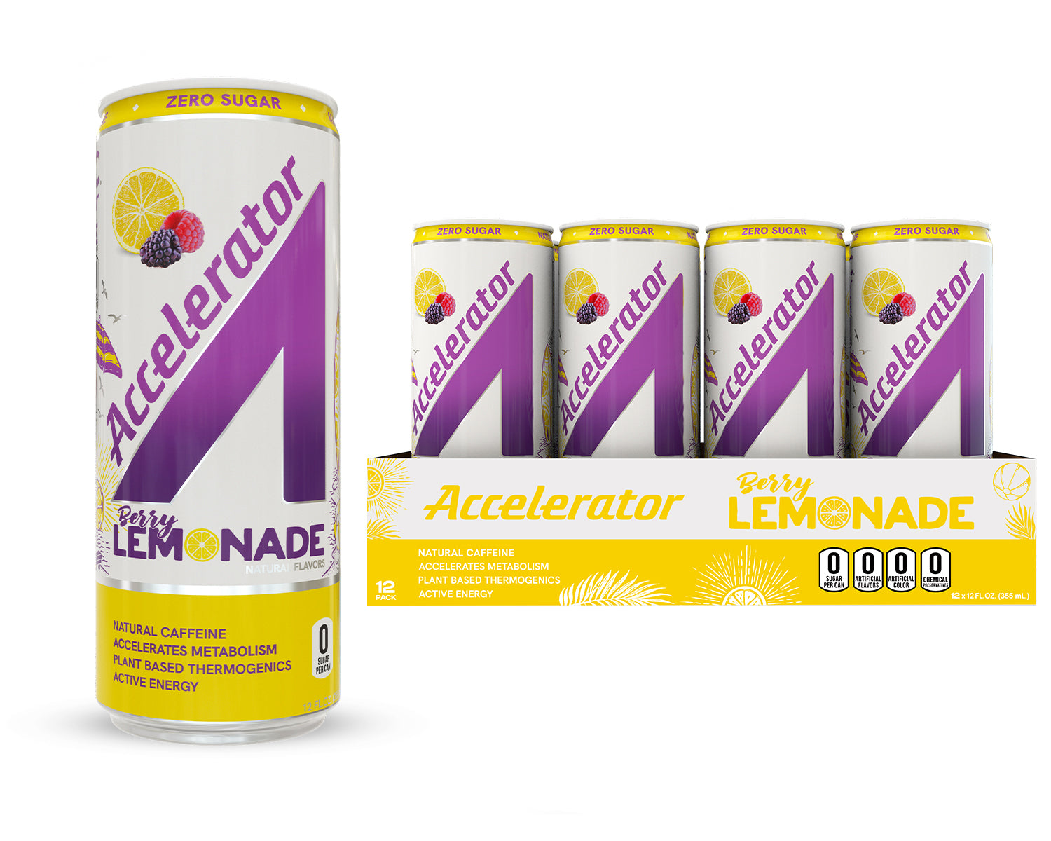 Lemonade Active Berry Lemonade – Accelerator Active Energy